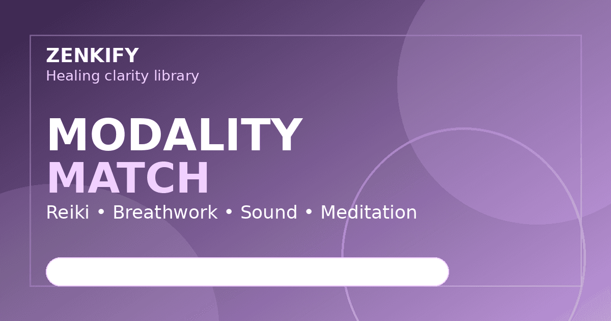 Reiki, Meditation, Breathwork, or Sound Healing?