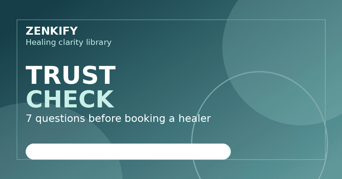 7 Questions to Ask Before Booking a Healer